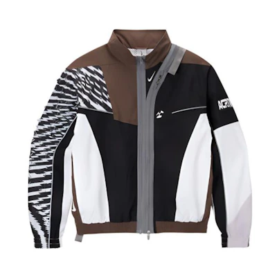 Nike ACRONYM Collaboration Mesh Lined Track Jacket Brown US Edition CU0465-100