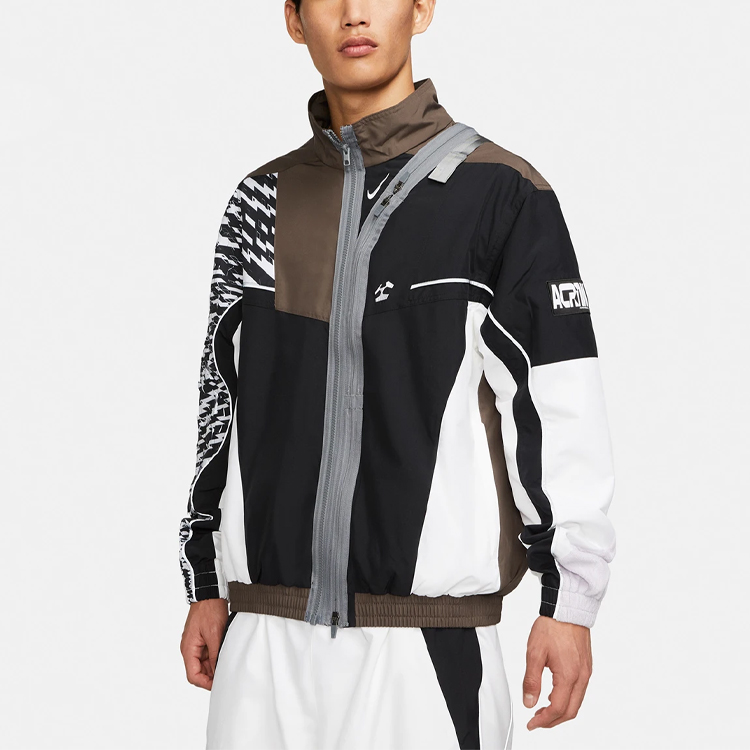 Nike ACRONYM Collaboration Mesh Lined Track Jacket Brown US Edition CU0465-100 圖 4