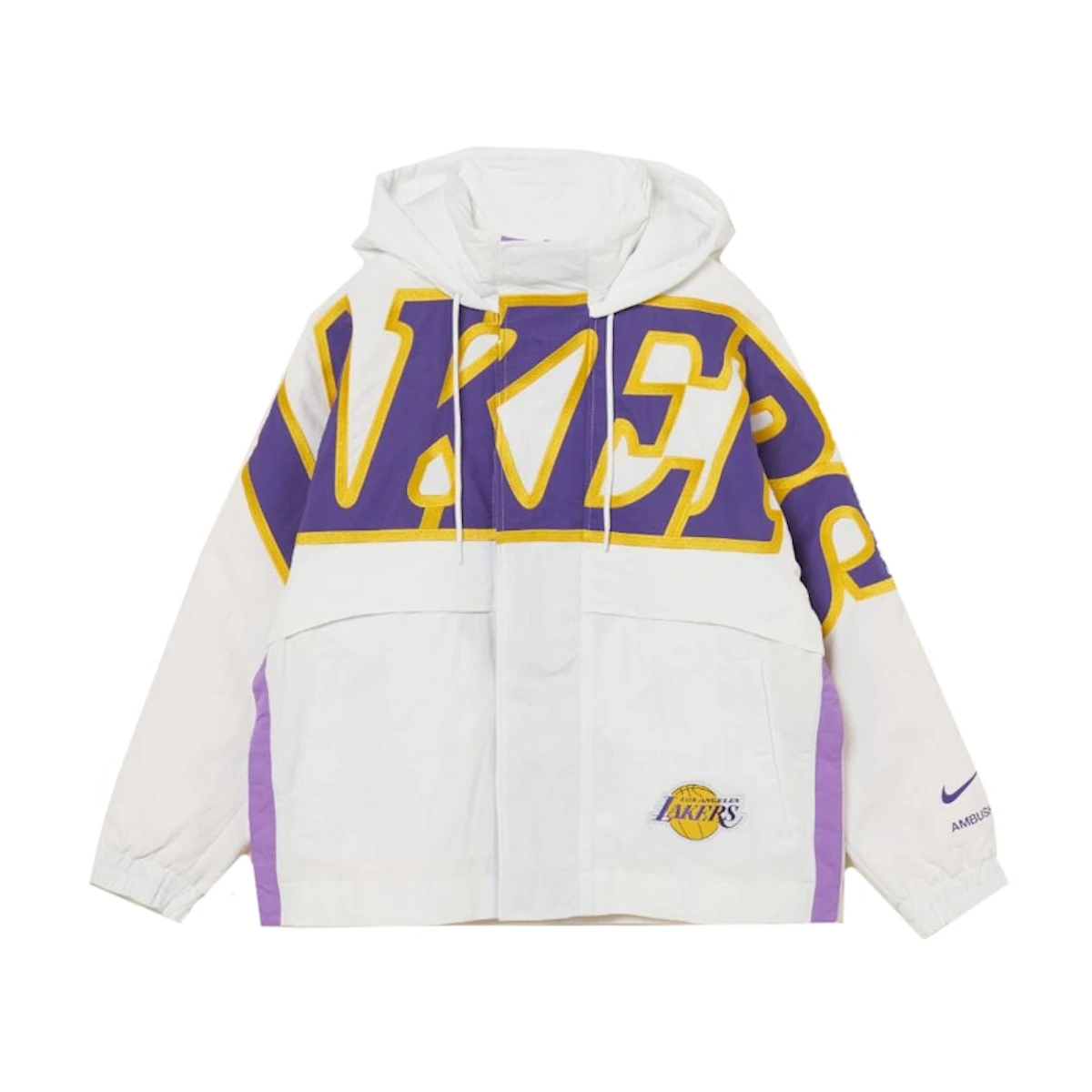 Beli Nike x Ambush NBA Collection Lakers Jacket White/Purple/Gold