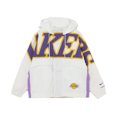 Nike Ambush NBA Collection Lakers Jacket White/Purple/Gold