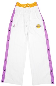 耐克 x AMBUSH NBA湖人系列白紫金开衩运动裤 Buy 耐克 x AMBUSH NBA湖人系列白紫金开衩运动裤