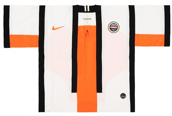 Nike x Ambush Top Numbering Jacket White/Orange Buy Nike x Ambush Top Numbering Jacket White/Orange