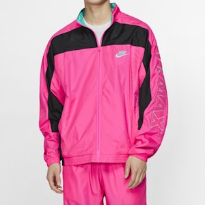 耐克 x Atmos NRG 复古拼布夹克 粉/黑/超绿松石 CD6132-639 Shop 耐克 x Atmos NRG 复古拼布夹克 粉/黑/超绿松石 CD6132-639