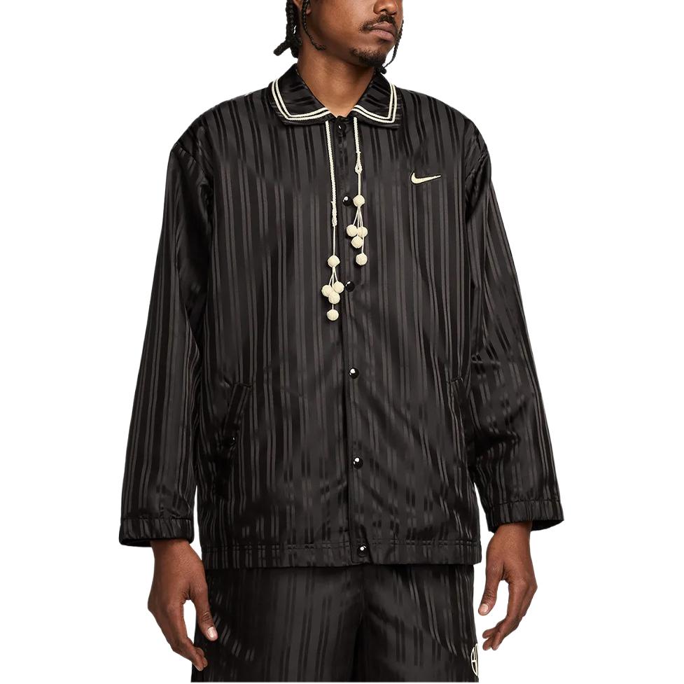 Nike BODE  Brown Striped Colorblock Long Sleeve Jacket Collaboration. FJ0135-235 圖 4