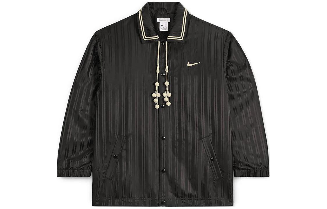 Nike BODE Astro Grabber SS24 Black Gray Logo Collared Slim Fit Casual Jacket. nikexbode-15 圖 2