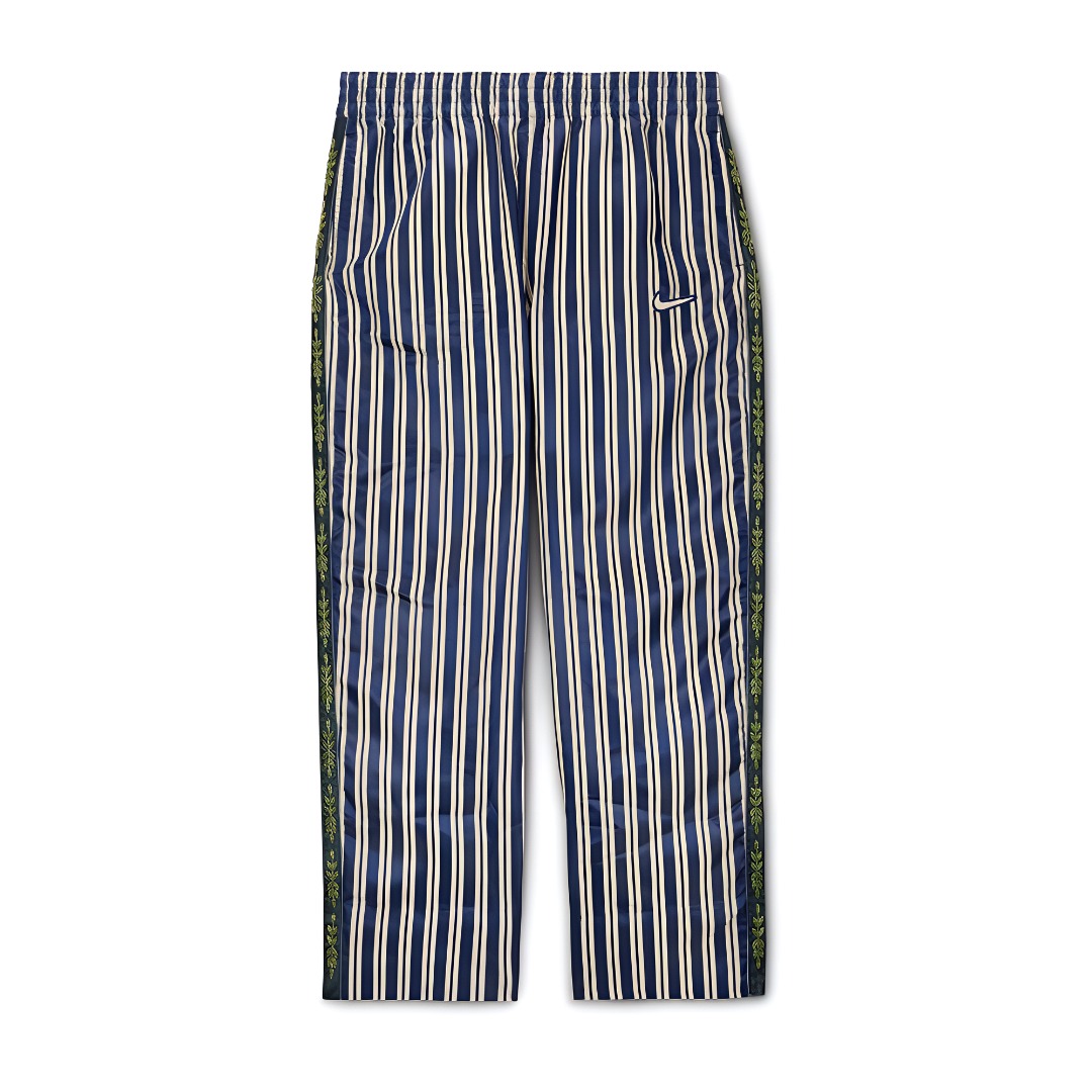 Nike x BODE Astro Grabber SS24 Blue White Striped Retro Casual Pants Unisex. FJ0202-122