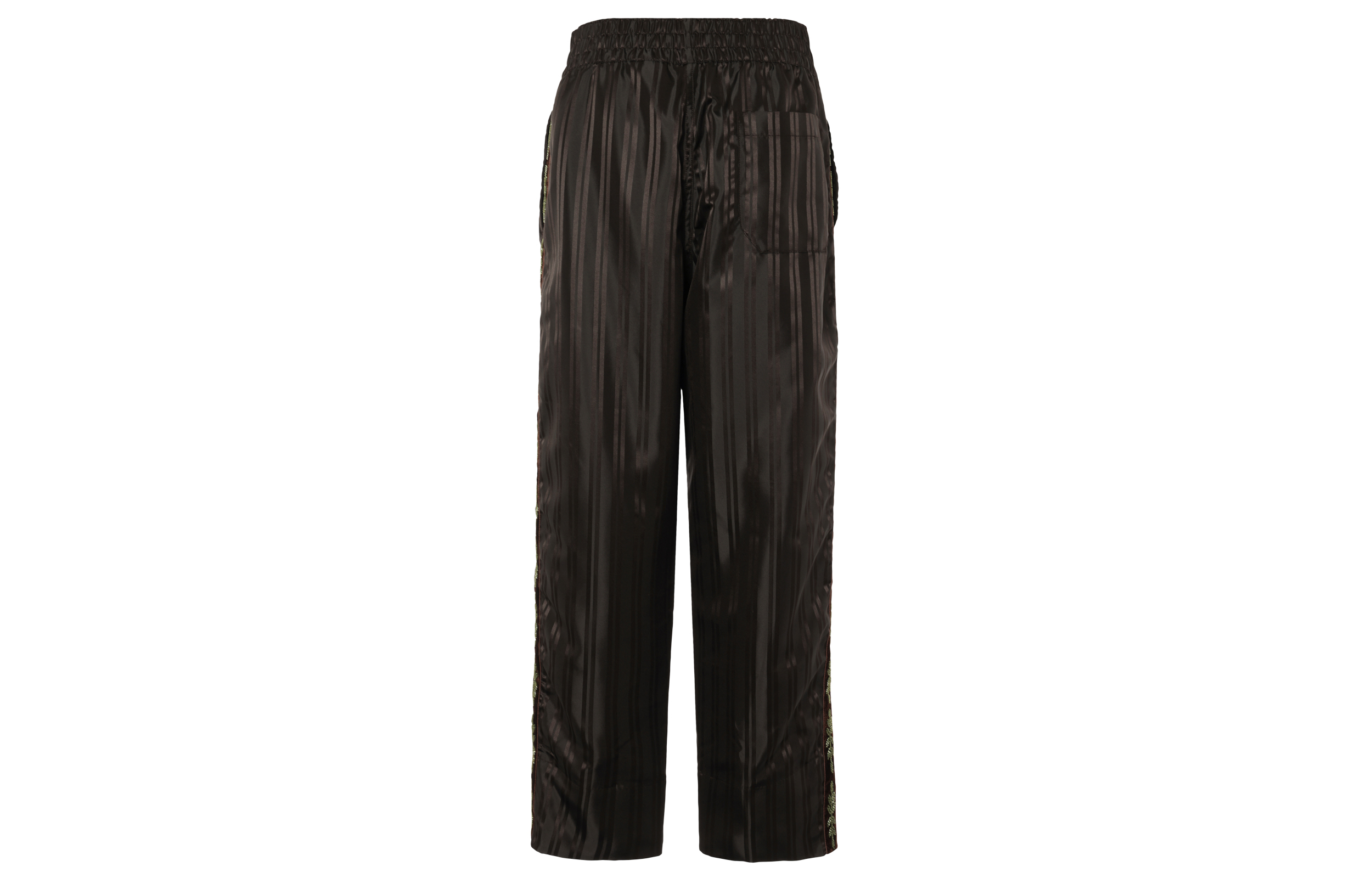 Shop 나이키 x 보드 아스트로 그래버 SS24 로고 릴렉스드 스트레이트 팬츠 유니섹스 블랙/브라운. FJ0202-235