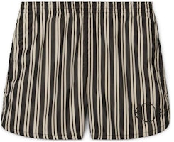 Nike x BODE Astro Grabber SS24 Striped Mid-Waist Casual Shorts Unisex Black/White FJ0206-125 Nike x BODE Astro Grabber SS24 Striped Mid-Waist Casual Shorts Unisex Black/White FJ0206-125