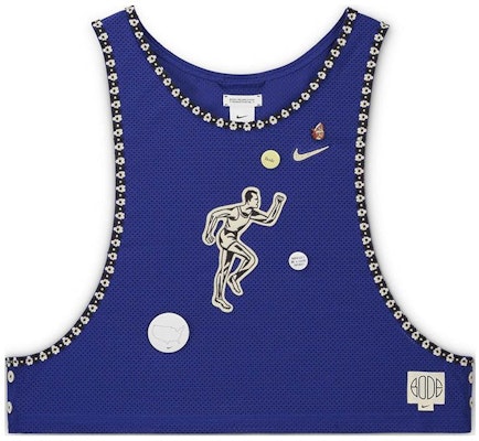 Nike x Bode Astro Grabber SS24 Unisex Blue Casual Loose Tank Top. FJ0224-455 Buy Nike x Bode Astro Grabber SS24 Unisex Blue Casual Loose Tank Top. FJ0224-455