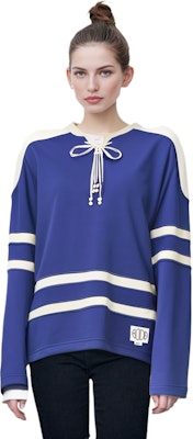 Nike x BODE Colorblock Striped Knit V-Neck Long Sleeve Tee Unisex Navy/Off-White FJ0218-455 Purchase Nike x BODE Colorblock Striped Knit V-Neck Long Sleeve Tee Unisex Navy/Off-White FJ0218-455