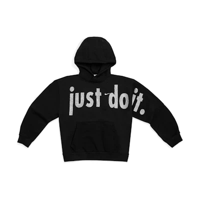 Nike x Cactus Plant Flea Market Crystal Just Do It Hoodie Black