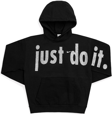 Nike x Cactus Plant Flea Market Crystal Just Do It Hoodie Black Order Nike x Cactus Plant Flea Market Crystal Just Do It Hoodie Black