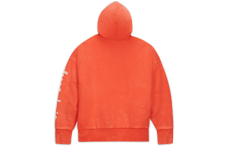 Nike CPFM Go Flea Shoebox Logo Washed Hoodie Orange Mens. DA2598-891 圖 3