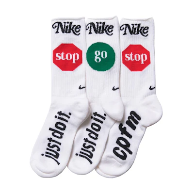 Nike CPFM Socks White