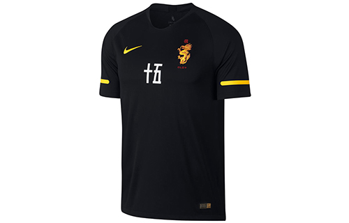 Order 나이키 x 클롯 15주년 축구 저지 크루넥 티 블랙 셔츠 AV4992-010