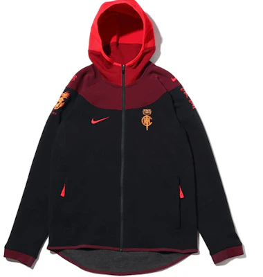 Nike x CLOT Retro Collegiate Colorblock Zip Hoodie Black CQ9347-010 Order Nike x CLOT Retro Collegiate Colorblock Zip Hoodie Black CQ9347-010