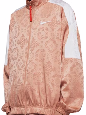 Nike x CLOT 玫瑰金絲綢圖案粉色運動外套 CT4083-605 Shop Nike x CLOT 玫瑰金絲綢圖案粉色運動外套 CT4083-605