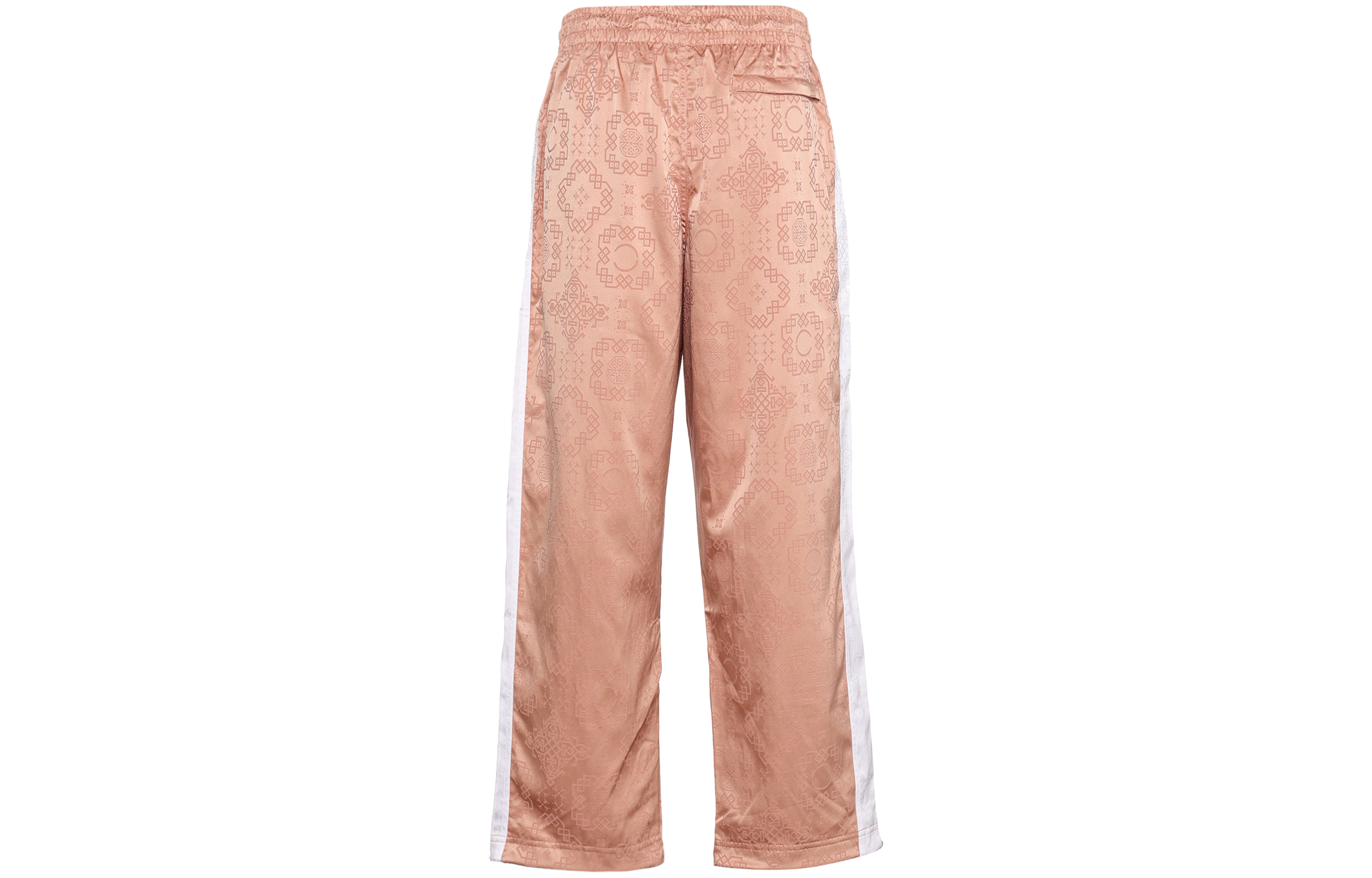 Lookbook Nike x CLOT 玫瑰金絲綢圖案運動長褲 粉色聯名款 CT4088-605