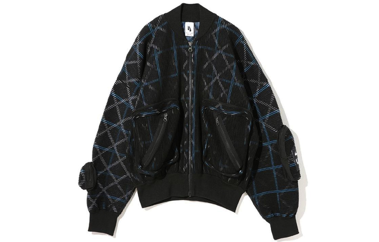Nike x Collaboration MA-1 Bomber Jacket Black CZ4705-010