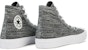 Nike x Converse Chuck Taylor All Star Flyknit Tinggi 'Wolf Grey' 157510C