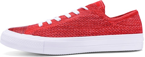 Nike x Converse Chuck Taylor All Star Flyknit Low 'Casino Team Red' 157593C