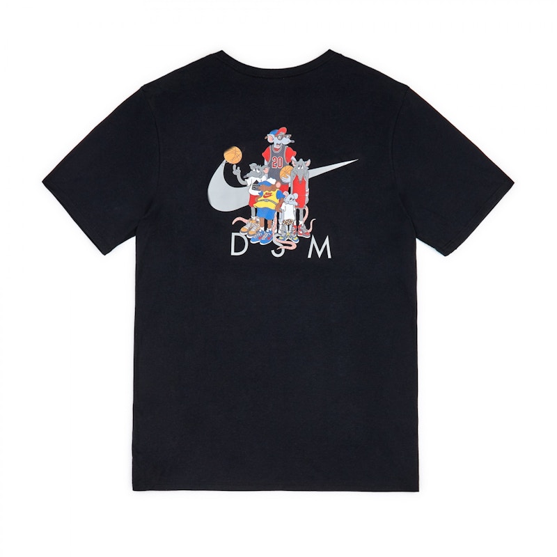 Nike x Dover Street Market Year of the Rat Rat Pack T-Shirt Black