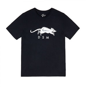 Camiseta Negra Nike x Dover Street Market Año de la Rata Running Rat Buy Camiseta Negra Nike x Dover Street Market Año de la Rata Running Rat