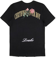 Nike x Drake Certified Lover Boy Baju T Ros Hitam Bunga Mawar Order Nike x Drake Certified Lover Boy Baju T Ros Hitam Bunga Mawar