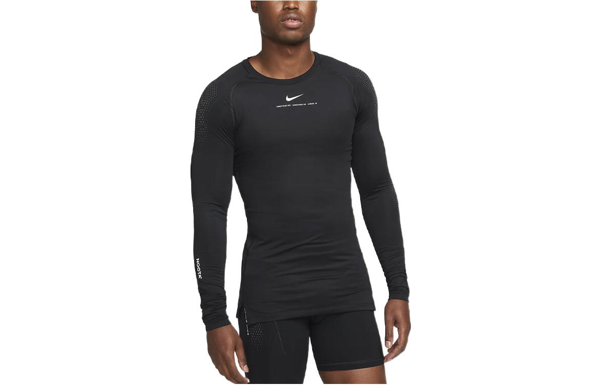 Order Nike x Drake 聯名美式黑色字母印花長袖棒球衫 DN0001-010