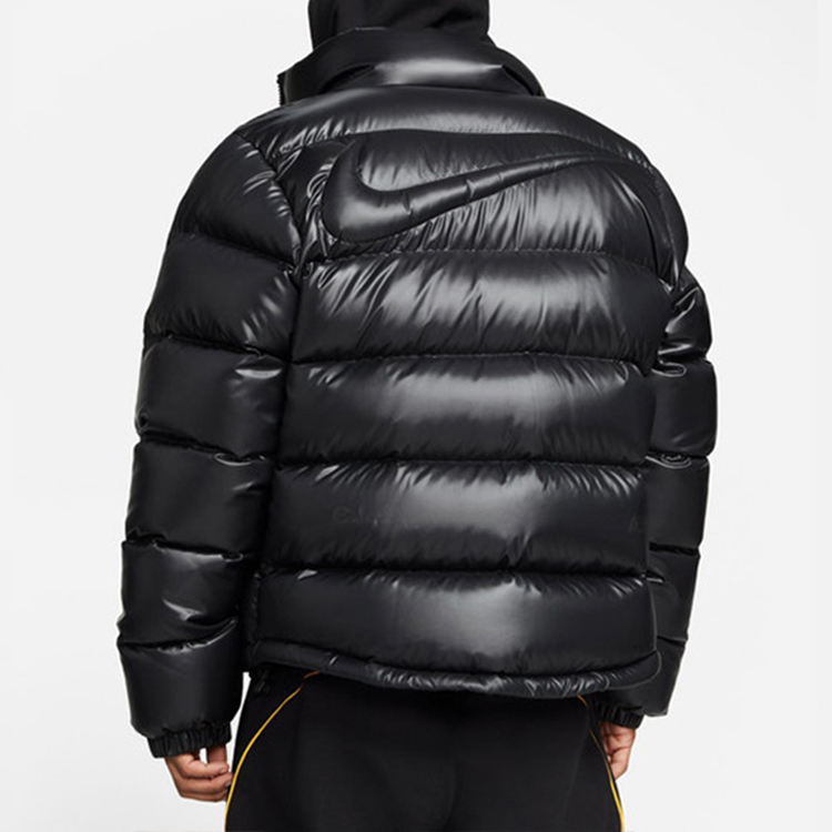 Nike Drake Monochrome 3D Logo Down Jacket Asia Edition Black DA4137-010 圖 5