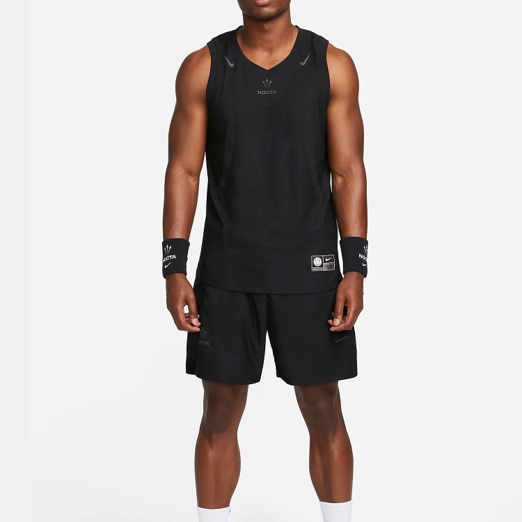 Purchase 나이키 x 드레이크 NOCTA 블랙 V넥 농구 저지 DM1730-010