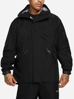 Nike x Drake NOCTA Black Windproof Outdoor Utility Jacket with Multiple Pockets DA4114-010 Purchase Nike x Drake NOCTA Black Windproof Outdoor Utility Jacket with Multiple Pockets DA4114-010