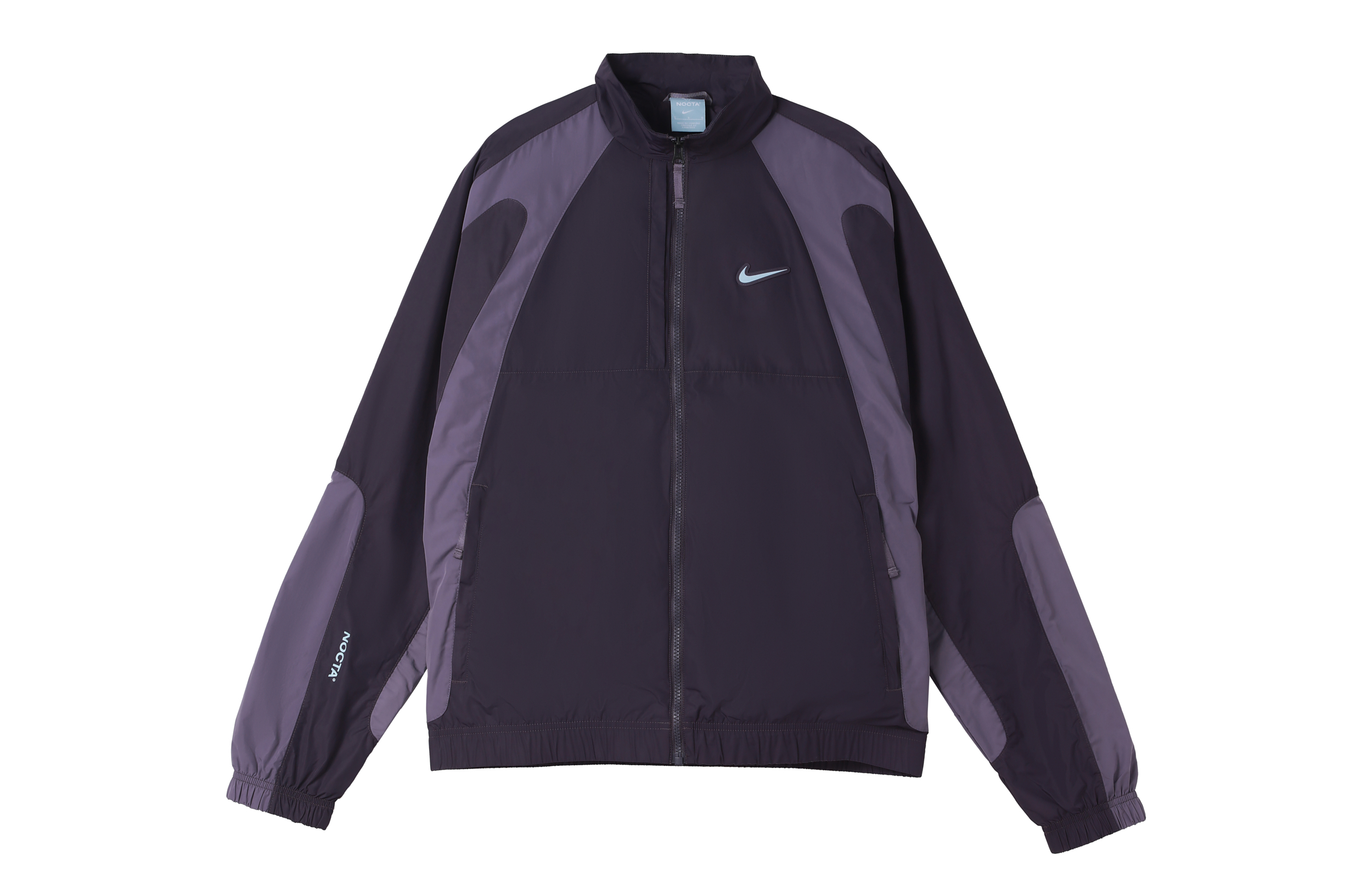 Nike x Drake NOCTA Colorblock Retro Zip-Up Track Jacket Purple (Asia Edition) DO2808-573