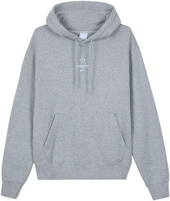 Nike x Drake NOCTA Hoodie Grey Unisex Fleece with Logo Print Asian Edition. DX2838-063 Buy Nike x Drake NOCTA Hoodie Grey Unisex Fleece with Logo Print Asian Edition. DX2838-063