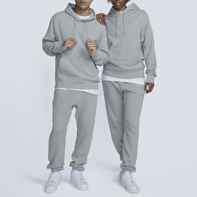 Nike x Drake NOCTA Hoodie Grey Unisex Fleece with Logo Print Asian Edition. DX2838-063 Shop Nike x Drake NOCTA Hoodie Grey Unisex Fleece with Logo Print Asian Edition. DX2838-063