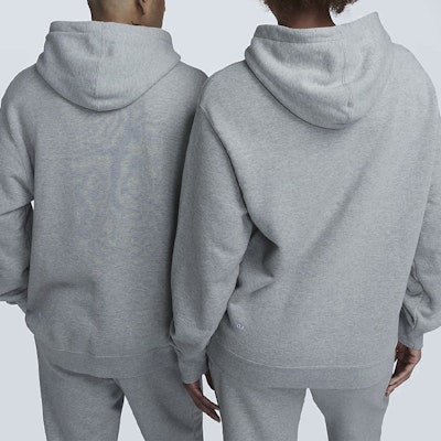 Nike x Drake NOCTA Hoodie Grey Unisex Fleece with Logo Print Asian Edition. DX2838-063 Details for Nike x Drake NOCTA Hoodie Grey Unisex Fleece with Logo Print Asian Edition. DX2838-063