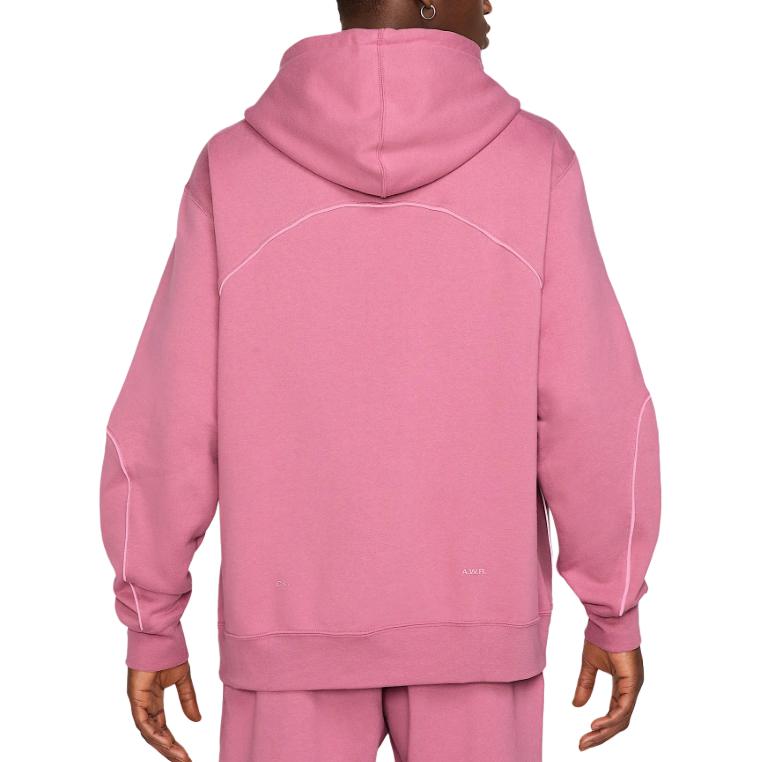 Lookbook Nike x Drake NOCTA Pink Pullover Hoodie Unisex Casual Sweatshirt FN7659-667