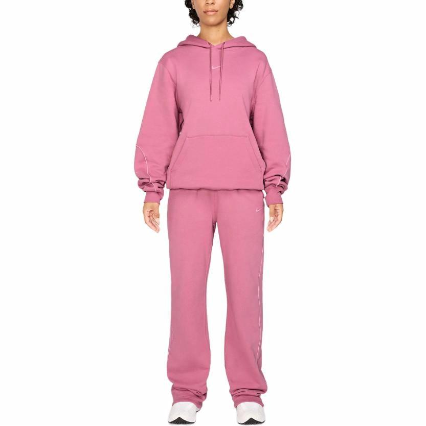 Shop Nike x Drake NOCTA Pink Pullover Hoodie Unisex Casual Sweatshirt FN7659-667