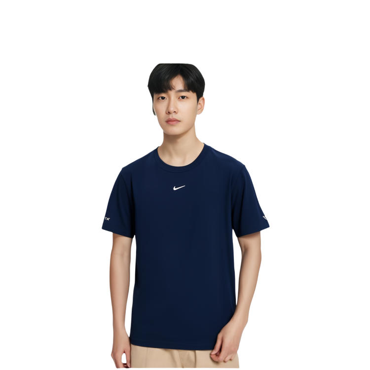 Cheap Nike x Drake x Nocta 深藍短袖T恤 (亞洲限定版). DJ5952-492
