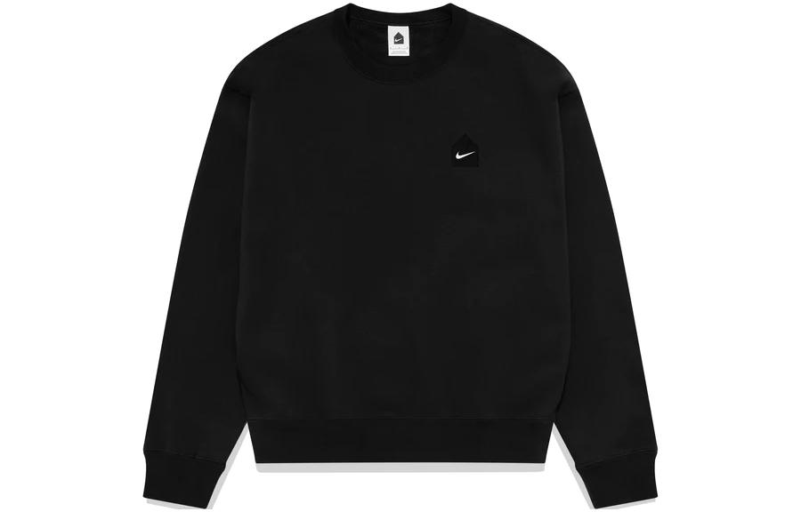 Nike DSM FW23 Black Crewneck Sweatshirt Unisex with Front Logo Design DJ2758-010 圖 2