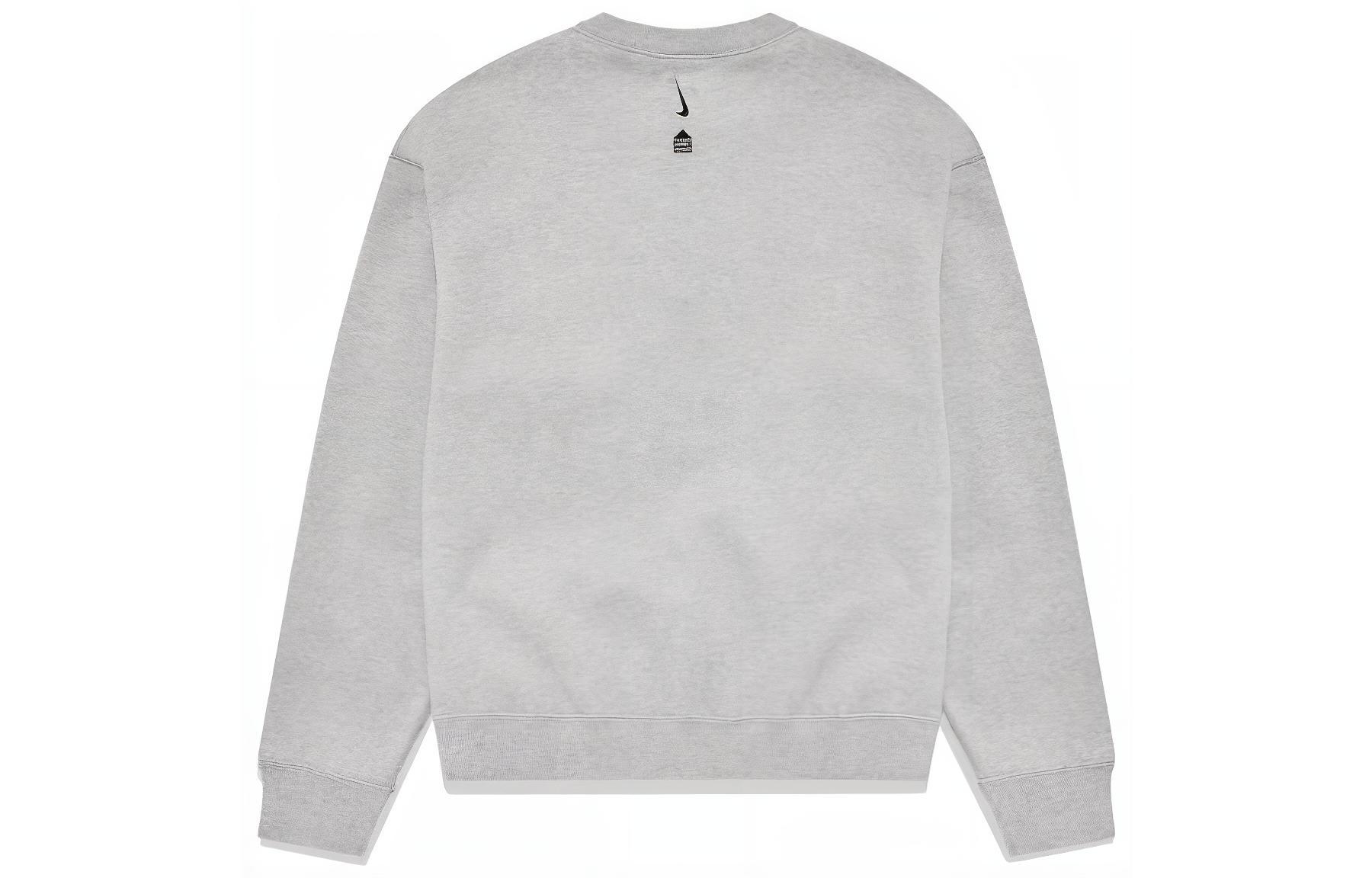 Lookbook Nike x DSM FW23 Sudadera Unisex Gris Logo Crewneck. DJ2758-063