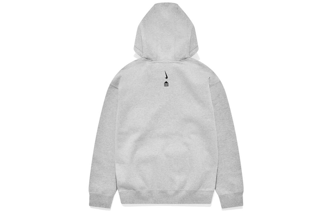 Nike DSM FW23 Logo Hoodie Unisex Gray - Minimalist and Stylish Design DJ2760-063 圖 3