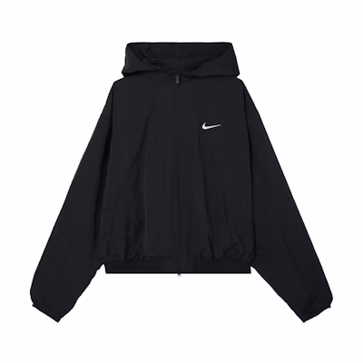 Nike FOG Bomber Jacket Colorblock Zip Hoodie Black Spring Edition BV4408-010