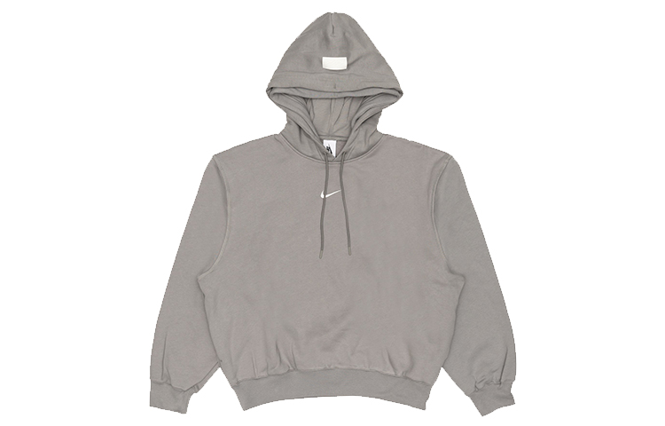 Buy 耐克 x Fear of God 男款双重帽设计灰色羊毛连帽衫 AR0634-003