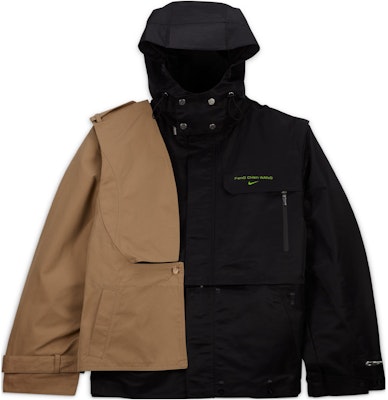 Nike x Feng Chen Wang FW23 拼接解構連帽外套 男女同款 黑色 DV4000-068 Order Nike x Feng Chen Wang FW23 拼接解構連帽外套 男女同款 黑色 DV4000-068