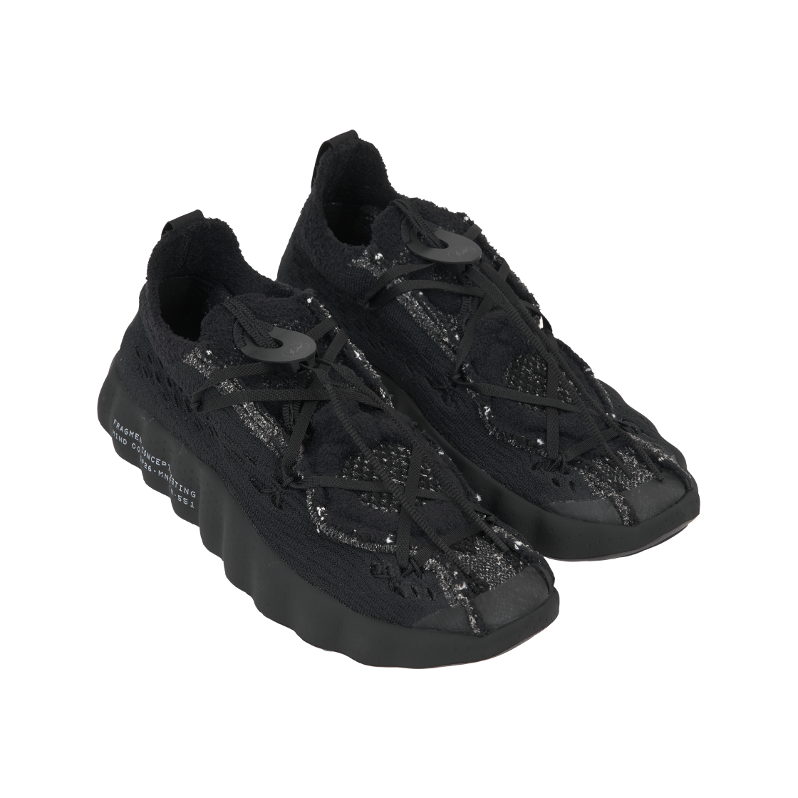 Shop 나이키 마인드 002 플라이니트 프라그먼트 블랙 IQ8504-002