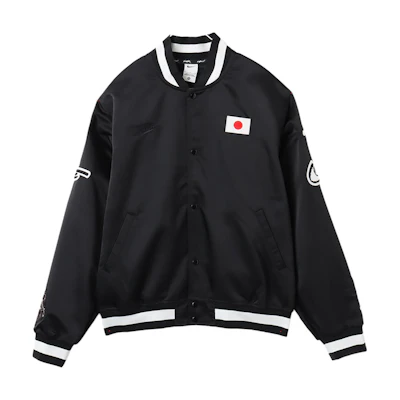 Nike Futura Paris Olympics SS24 Unisex Black Single-Breasted Jacket FN9458-010