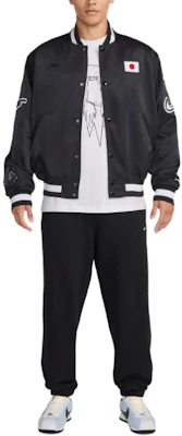 耐克x Futura 巴黎奥运 SS24 中性款黑色单排扣夹克 FN9458-010 Details for 耐克x Futura 巴黎奥运 SS24 中性款黑色单排扣夹克 FN9458-010