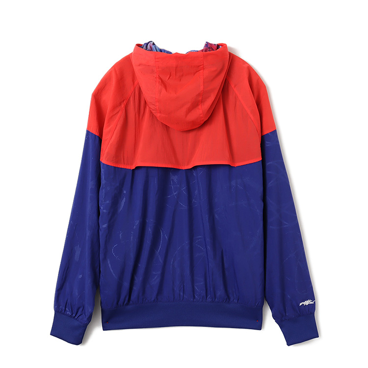 Nike Futura Paris Olympics SS24 Unisex Blue Red Long-Sleeve Jacket FD6845-679 圖 3
