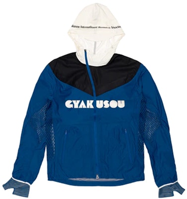 Nike x Gyakusou 复古撞色字母连帽夹克 - 蓝色款 CU1580-477 Buy Nike x Gyakusou 复古撞色字母连帽夹克 - 蓝色款 CU1580-477